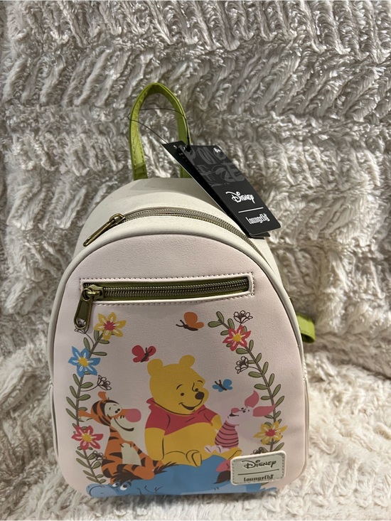 Loungefly Disney Winnie the Pooh Friends Mini Backpack Floral Butterfly Print main image 13
